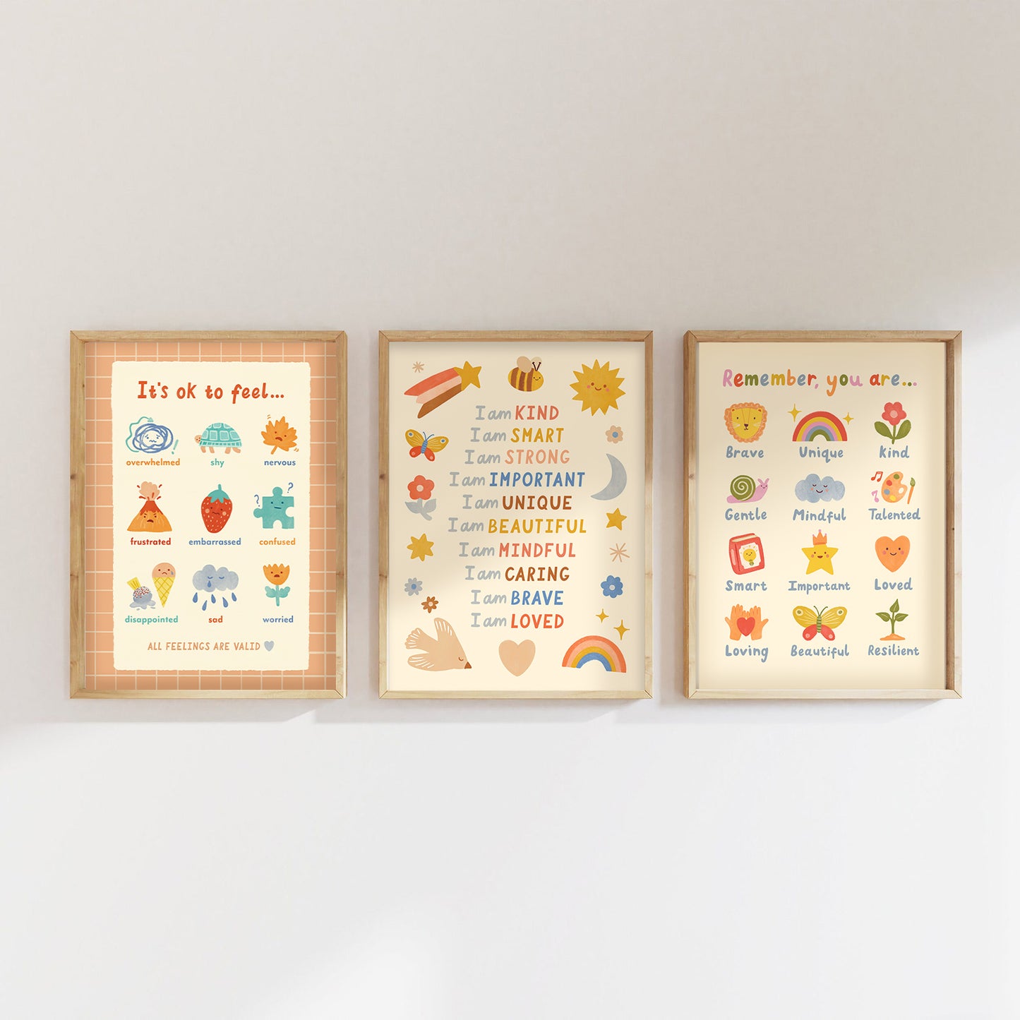 Mindful Icons Affirmation Print Bundle (A3)