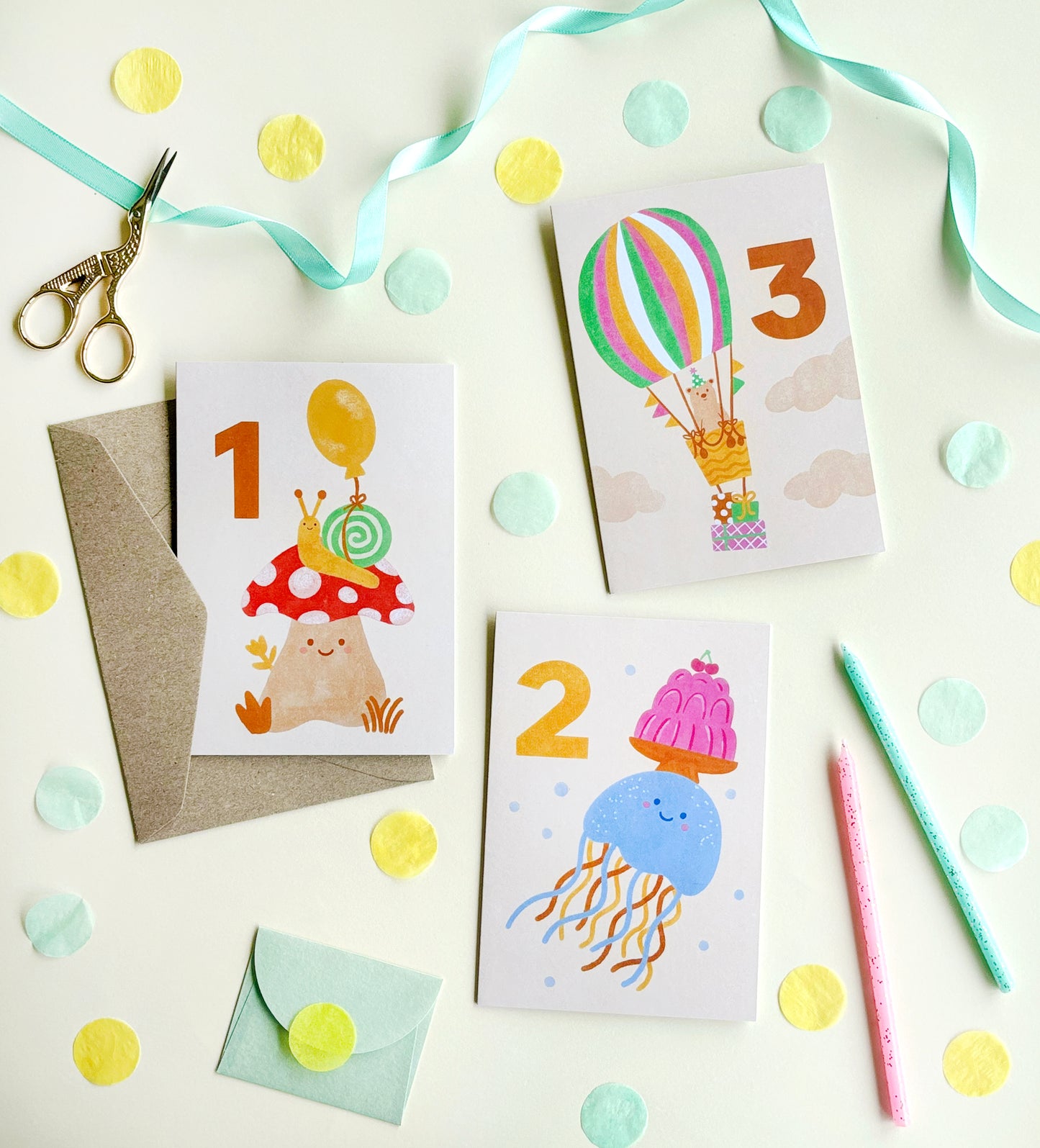 1st Birthday Age Milestone Card