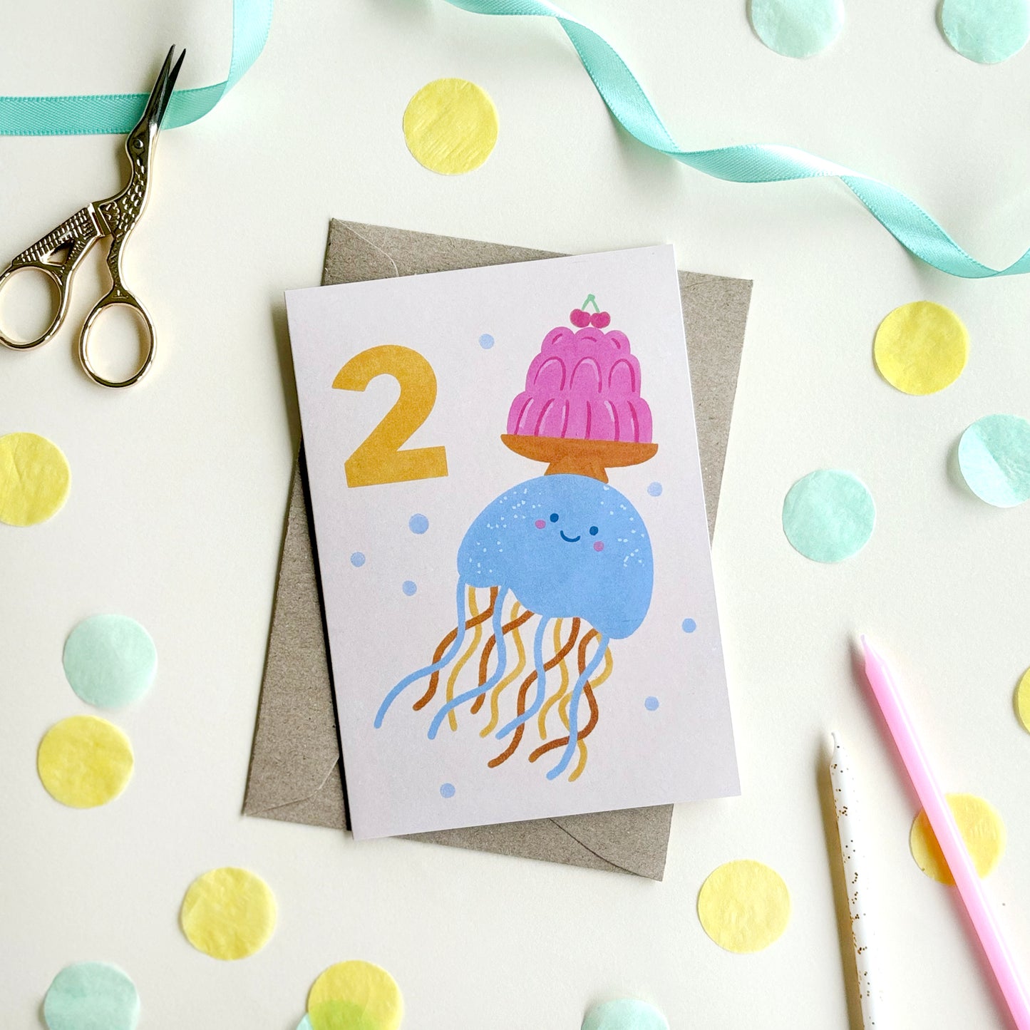 2nd Birthday Age Milestone Card