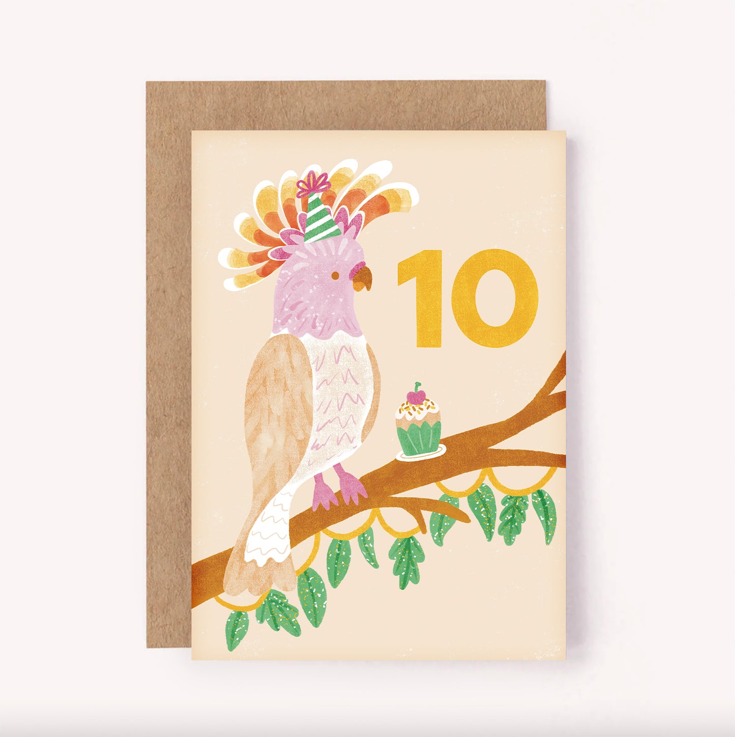 10th Birthday Age Milestone Card