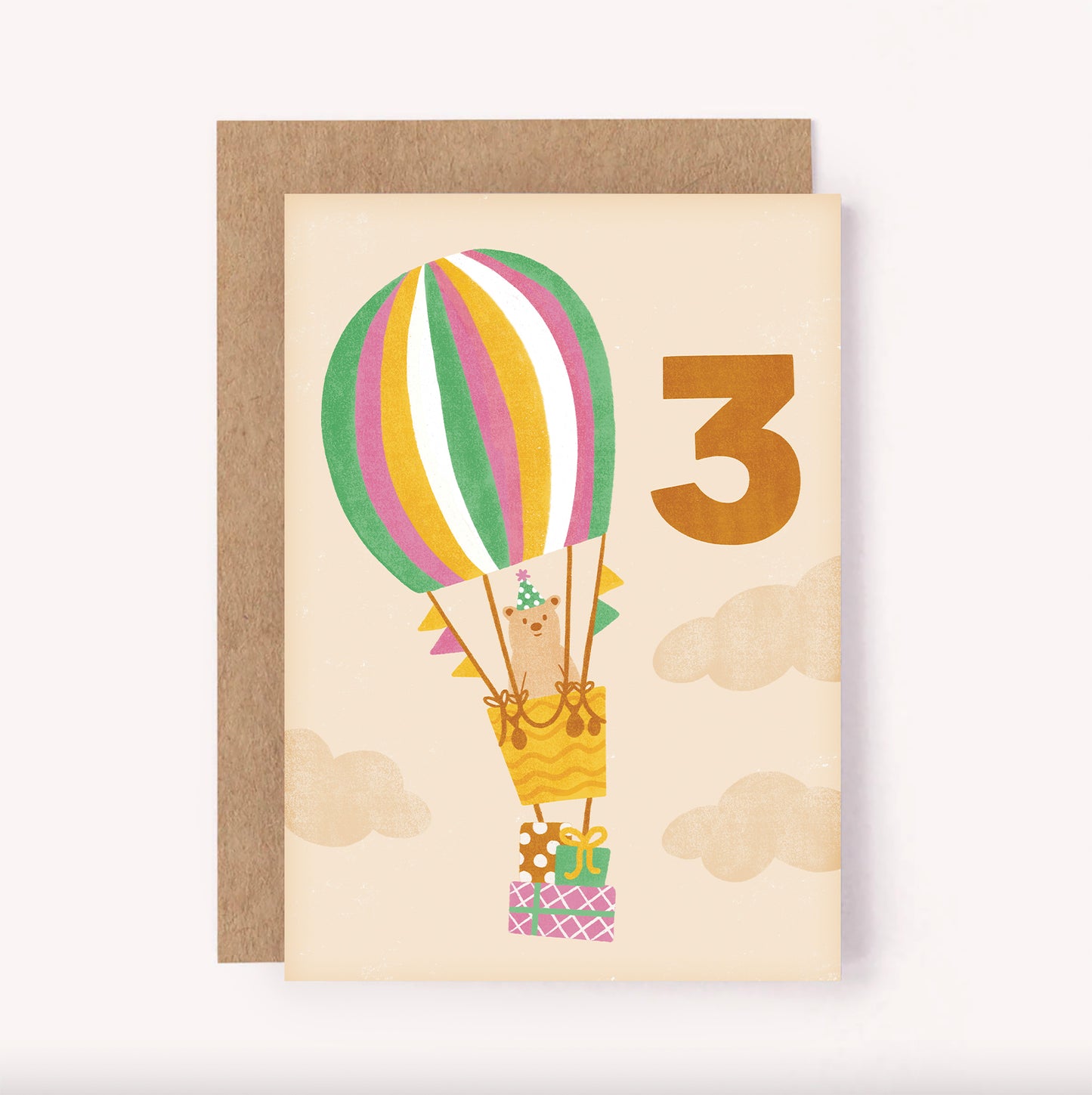 3rd Birthday Age Milestone Card