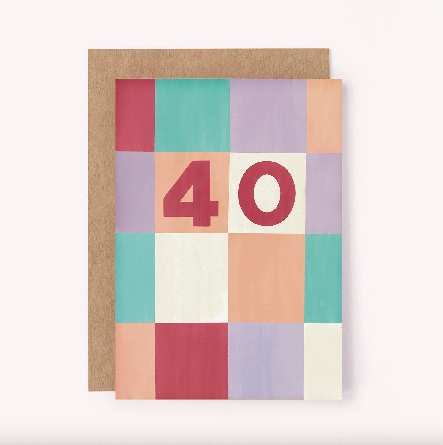 40th Birthday Age Milestone Card