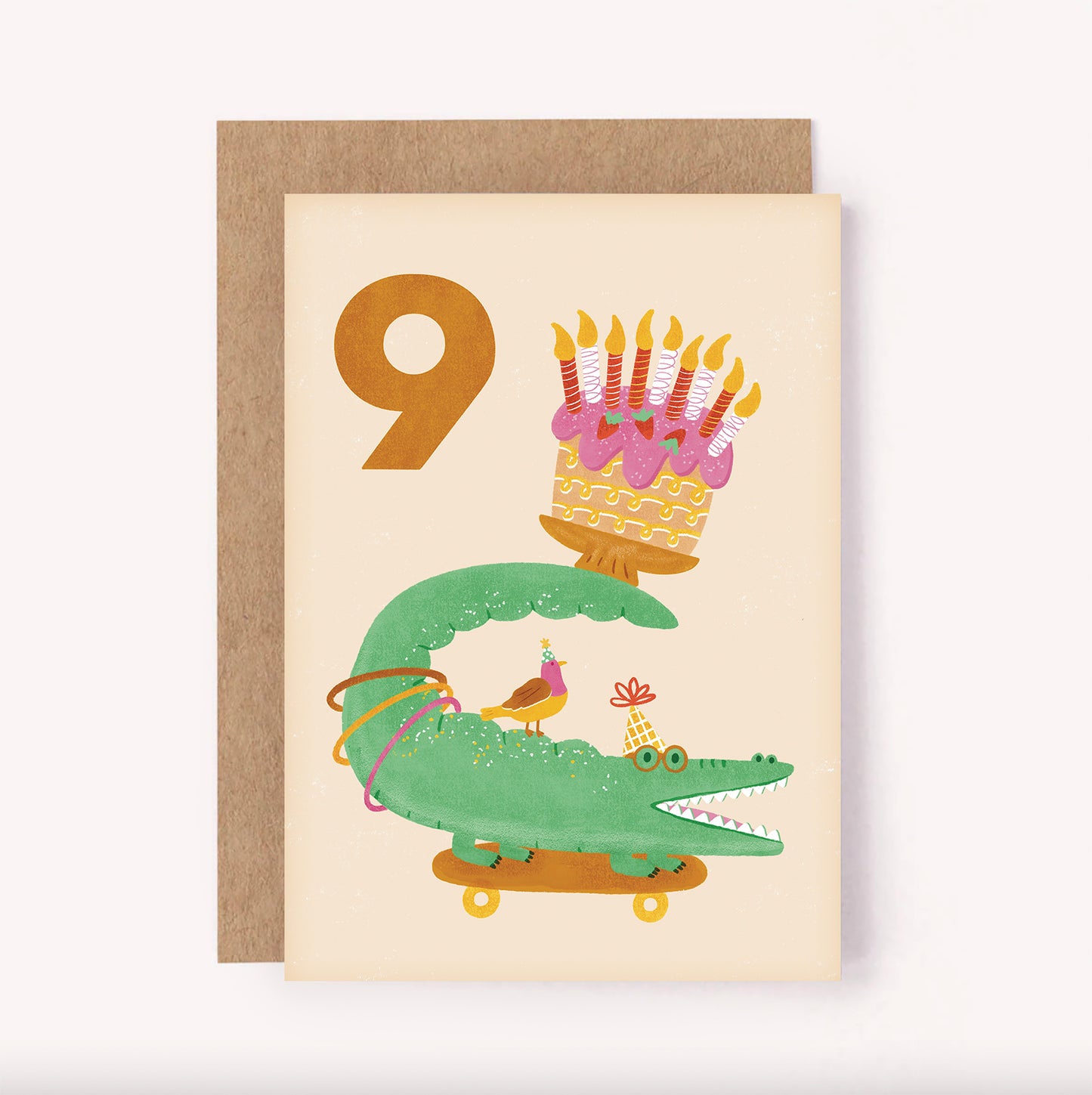 9th Birthday Age Milestone Card