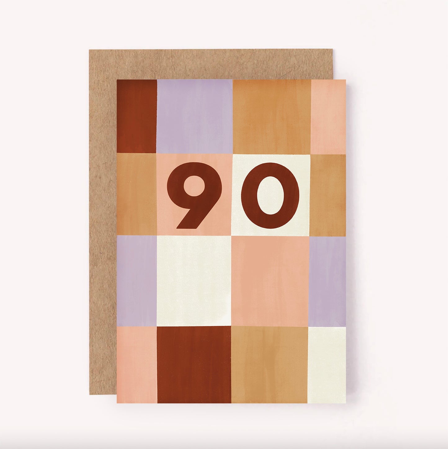 90th Birthday Age Milestone Card