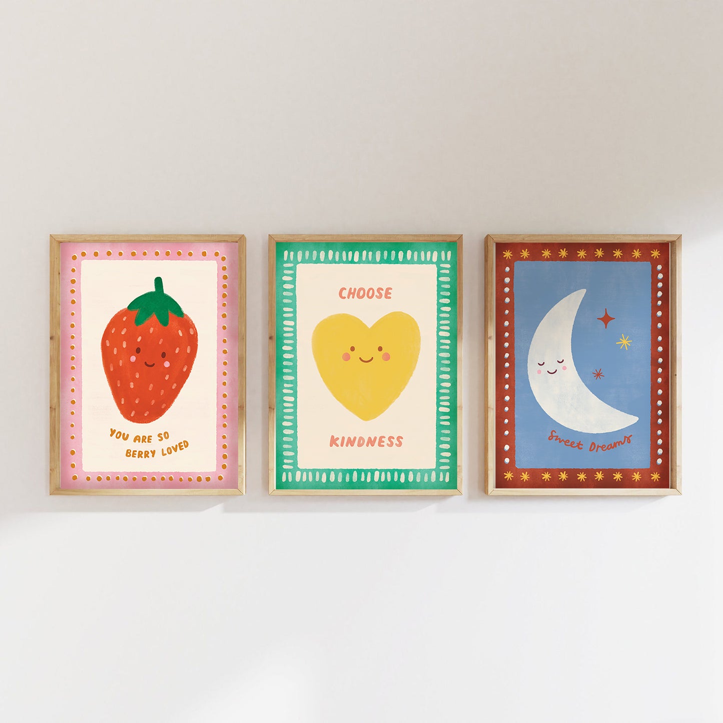 Choose Kindness Heart Print