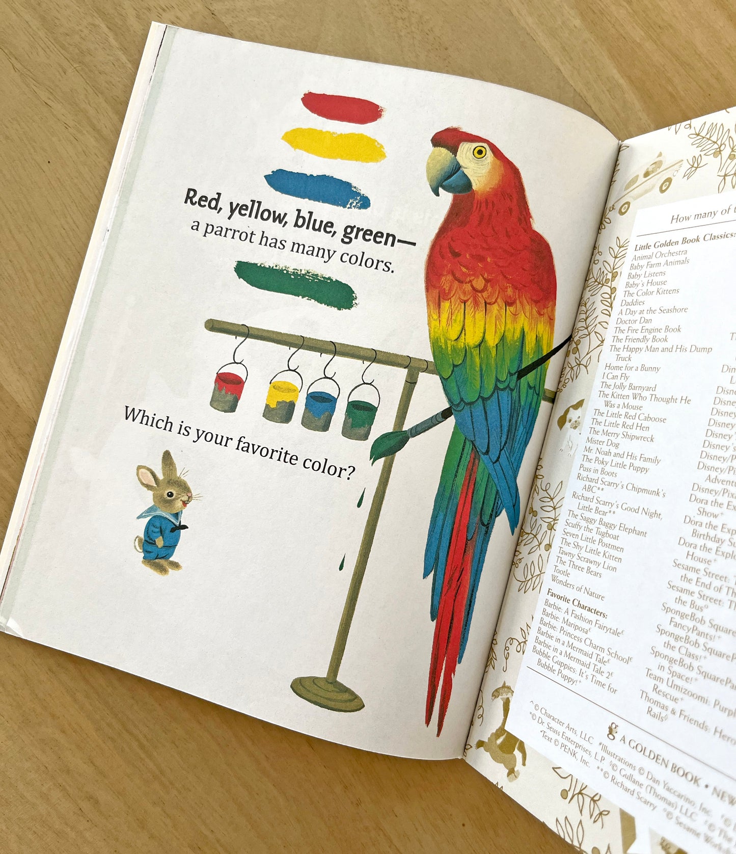 Richard Scarry's Colors - Little Golden Book