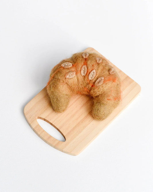 Felt Almond Croissant - Tara Treasures