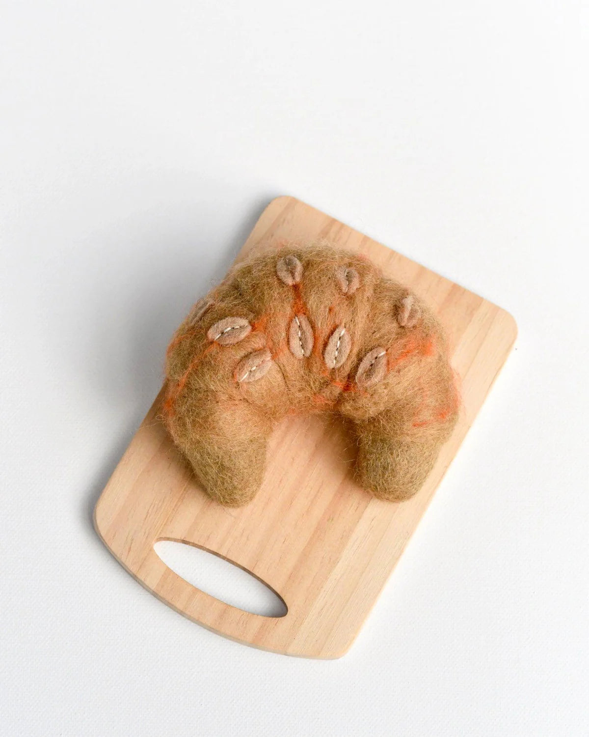 Felt Almond Croissant - Tara Treasures