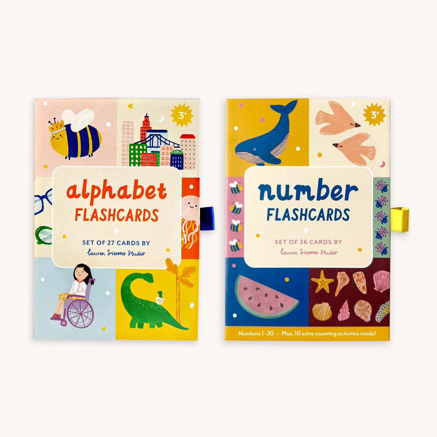 Alphabet + Number Flashcard Bundle