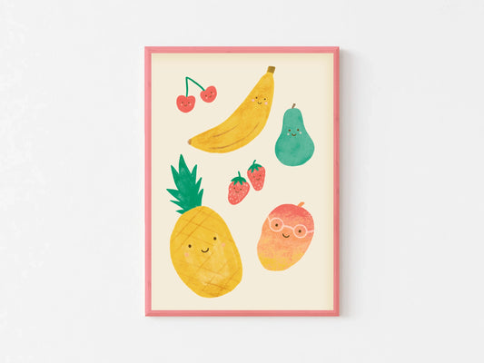 Cute Fruit Print