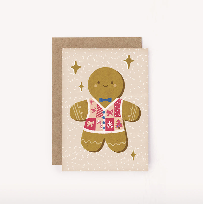 Gingerbread Mini Card