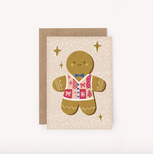 Gingerbread Mini Card