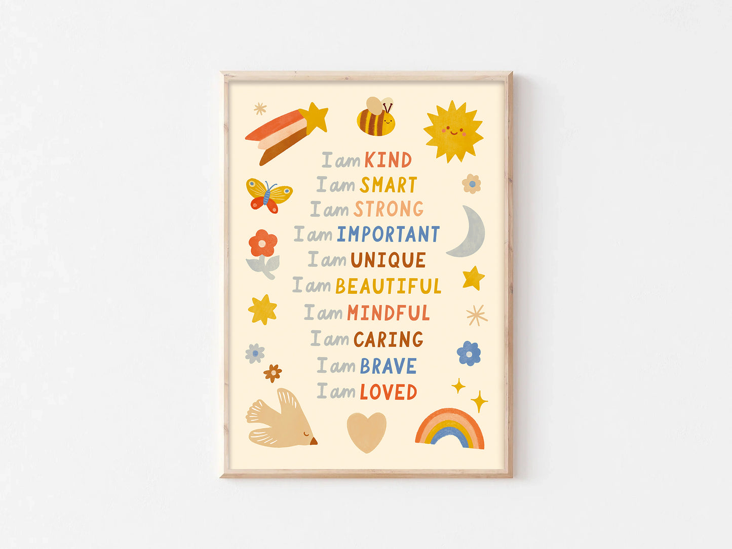 Illustrated Affirmation Print