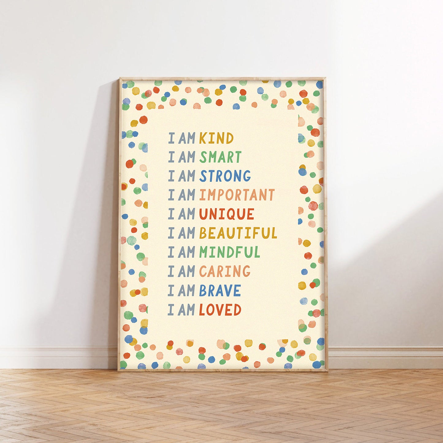 Confetti Affirmation Print