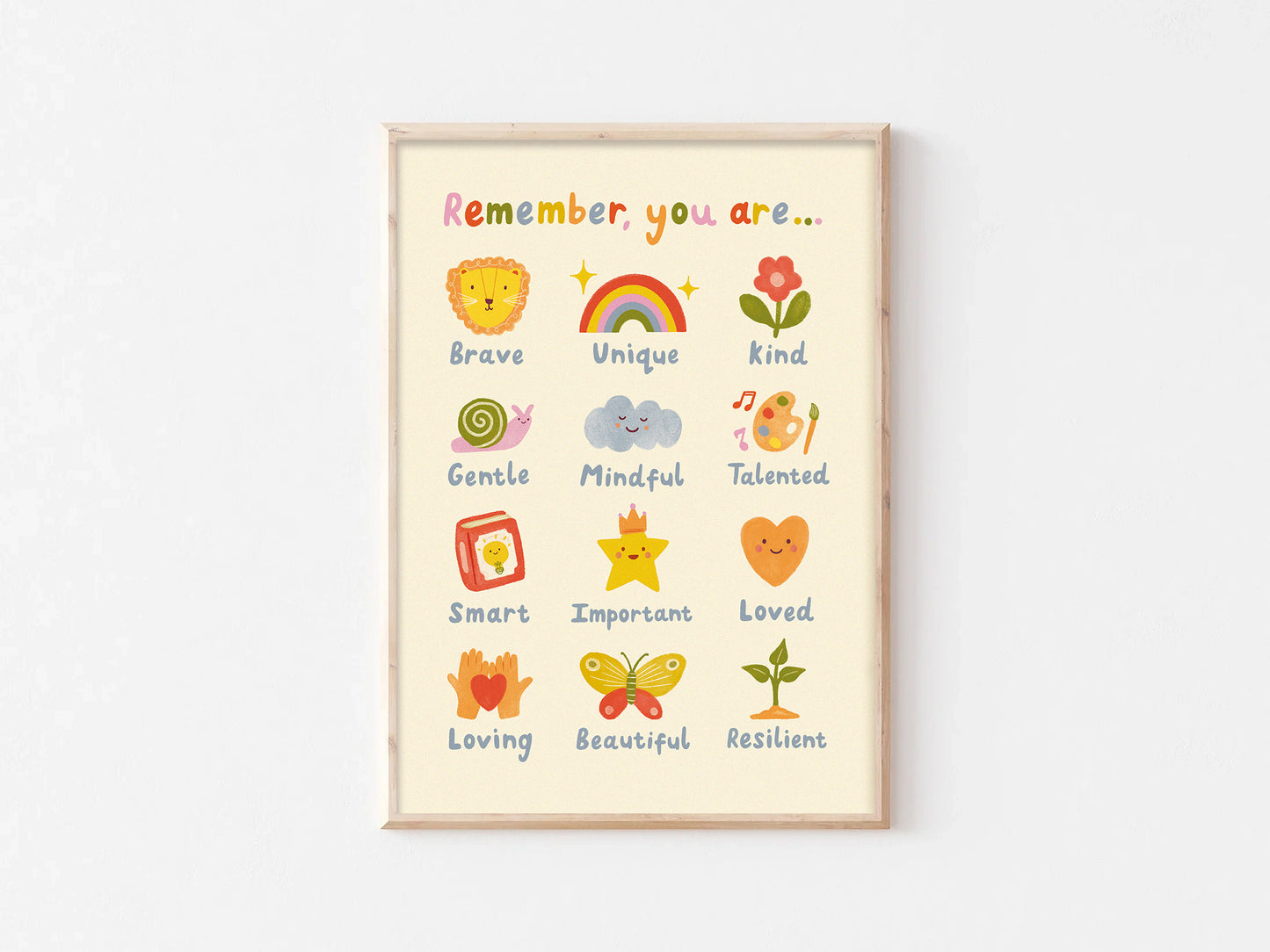 Mindful Confetti Affirmation Print Bundle (A3)