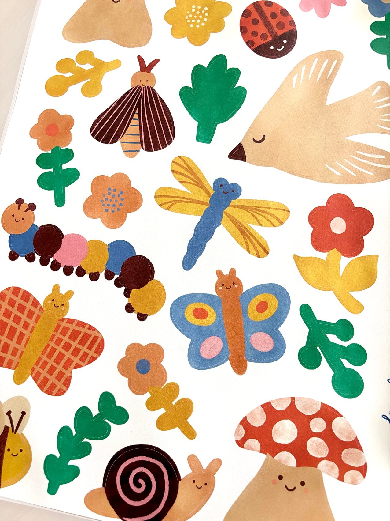 Woodland Fabric Wall Stickers