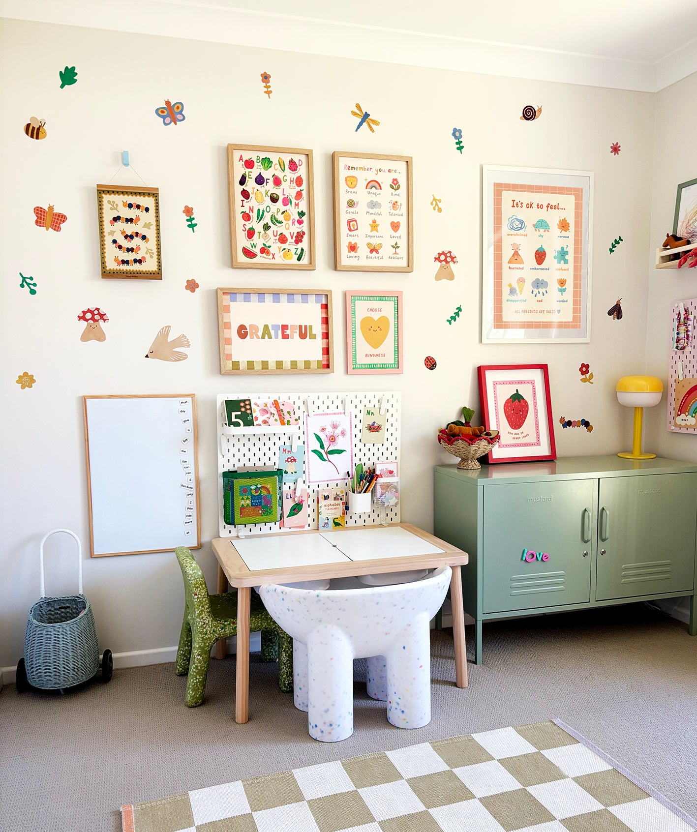 Woodland Fabric Wall Stickers
