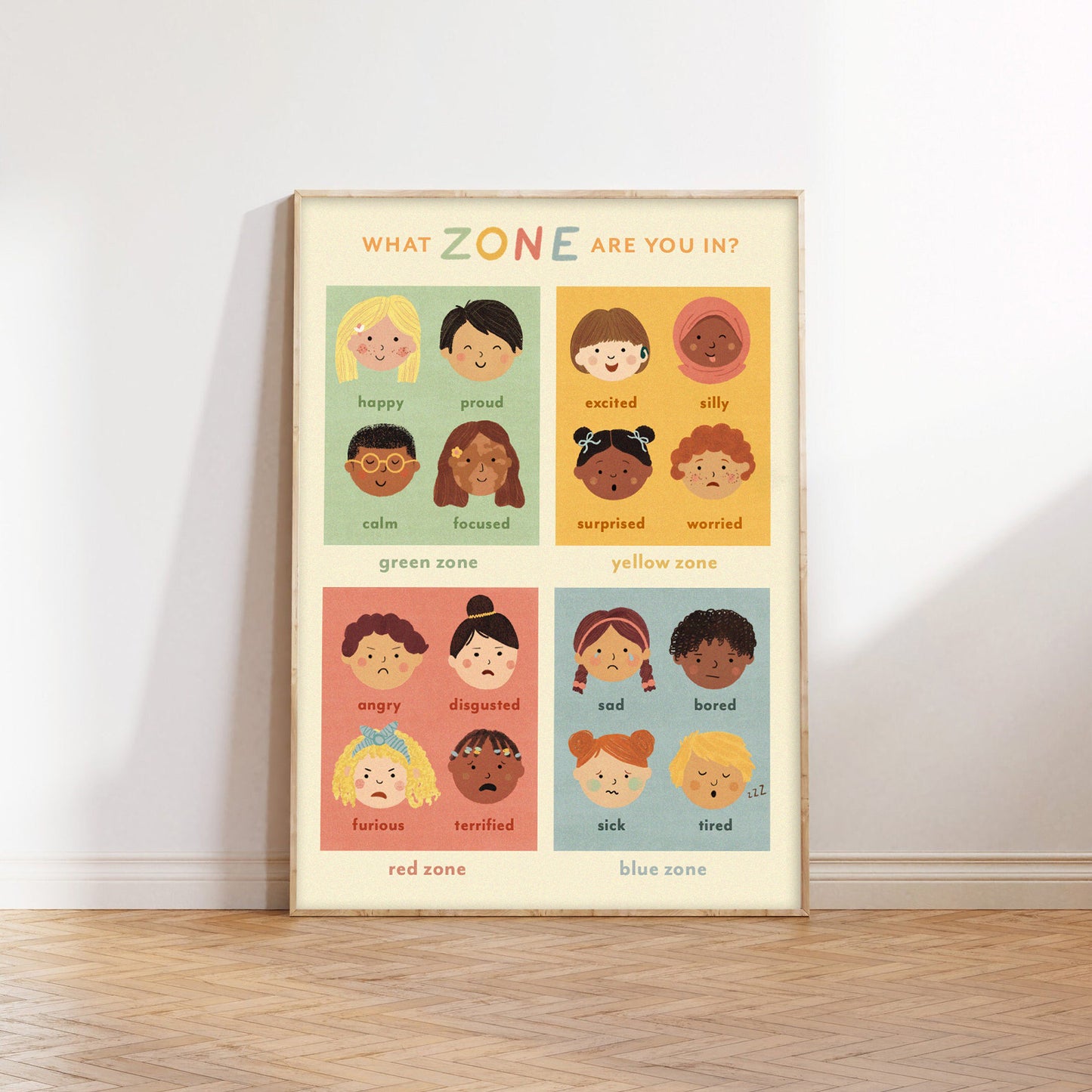 SECONDS - "What Zone Are You In?"  Print A2