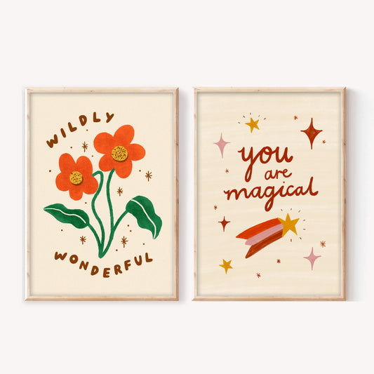 Positive Vibes Art Print Bundle (A3)