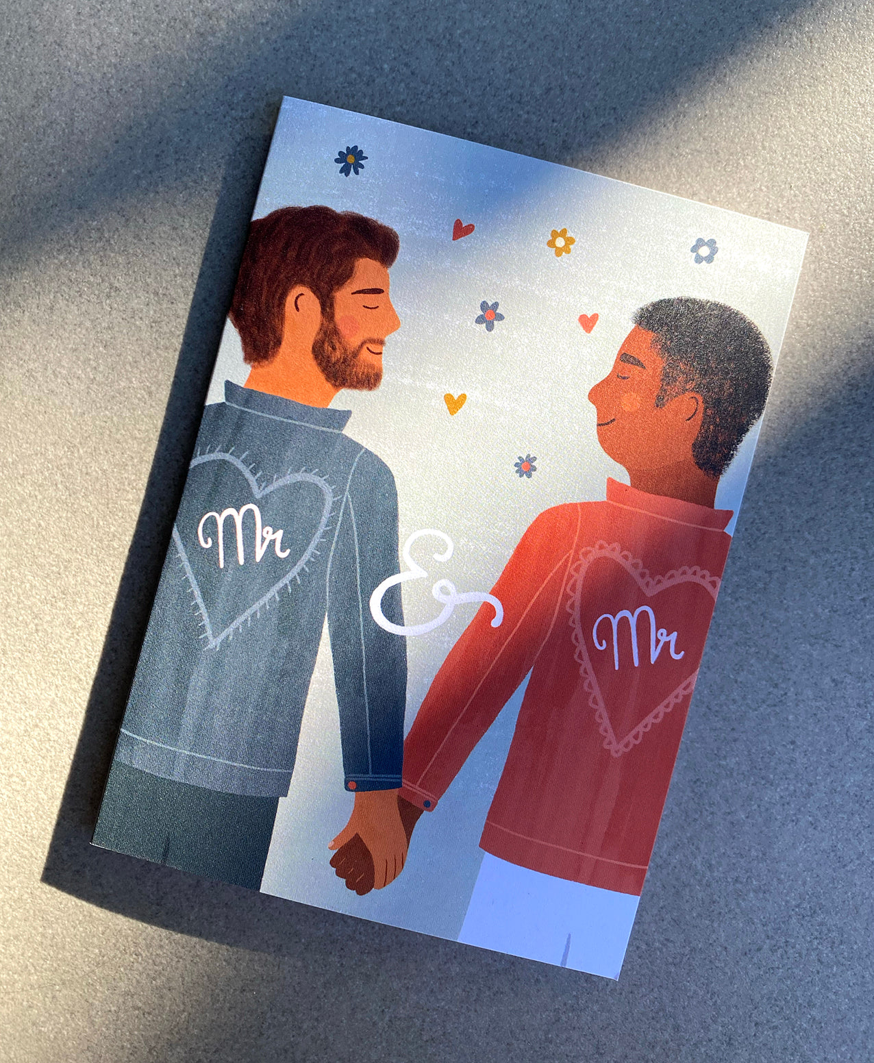 Mr & Mr Wedding Card