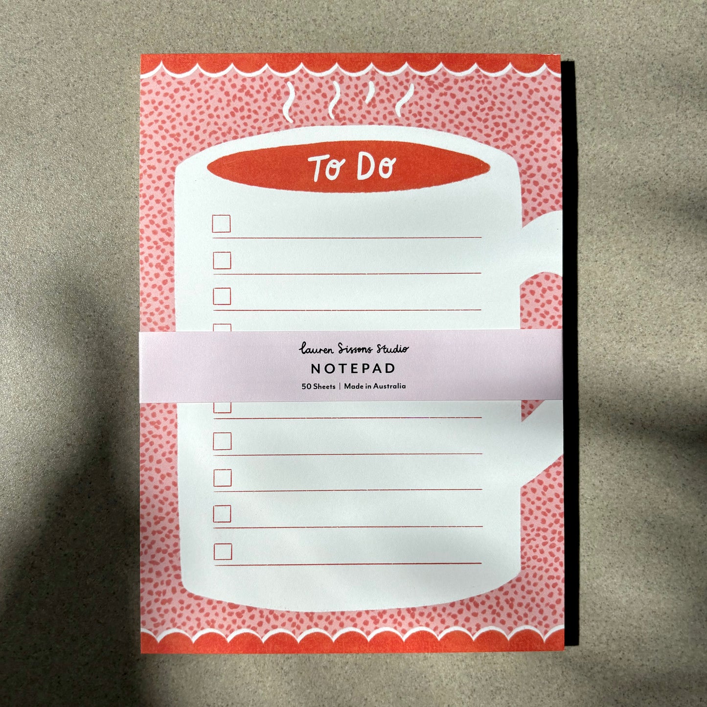 Coffee To Do List A5 Notepad