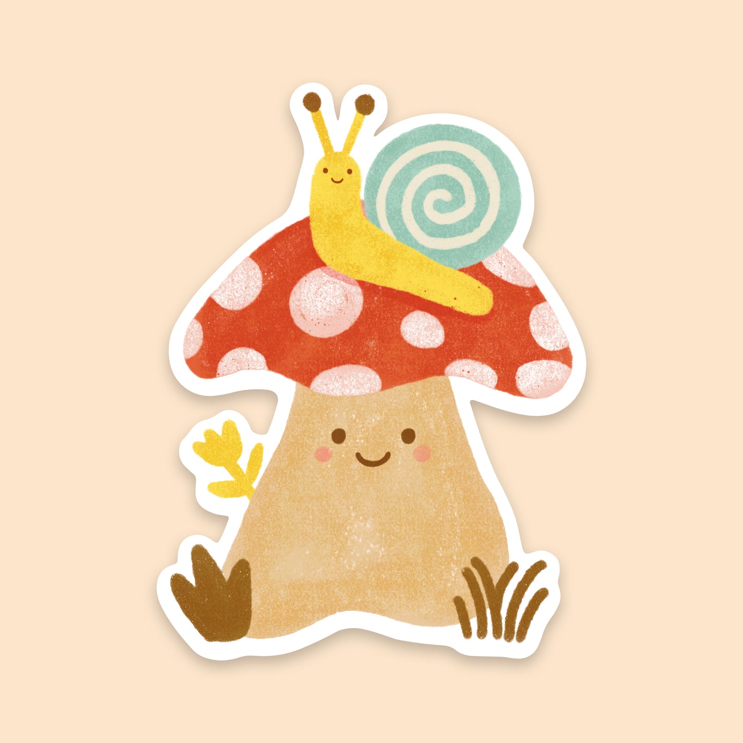 Mushroom Sticker