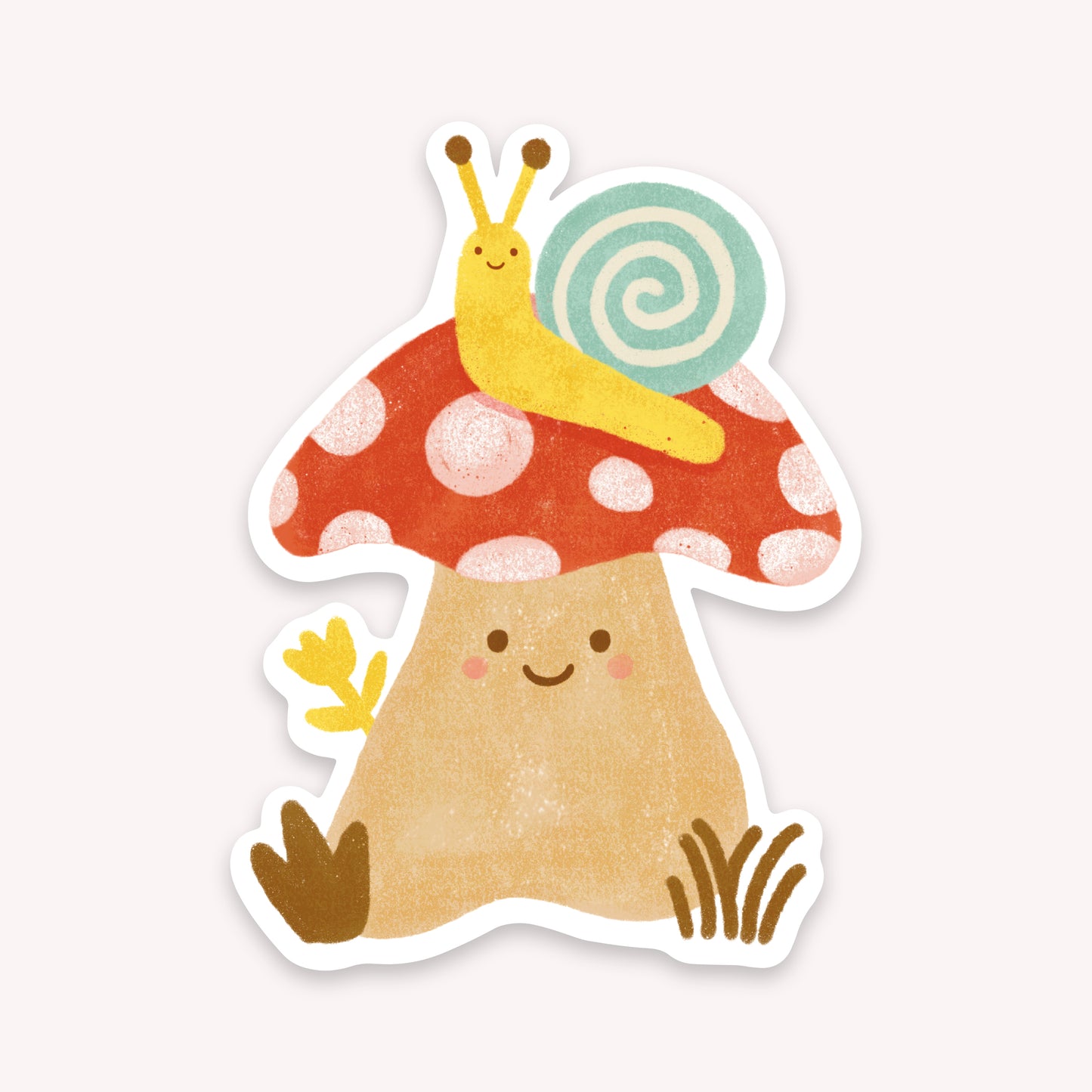 Mushroom Sticker