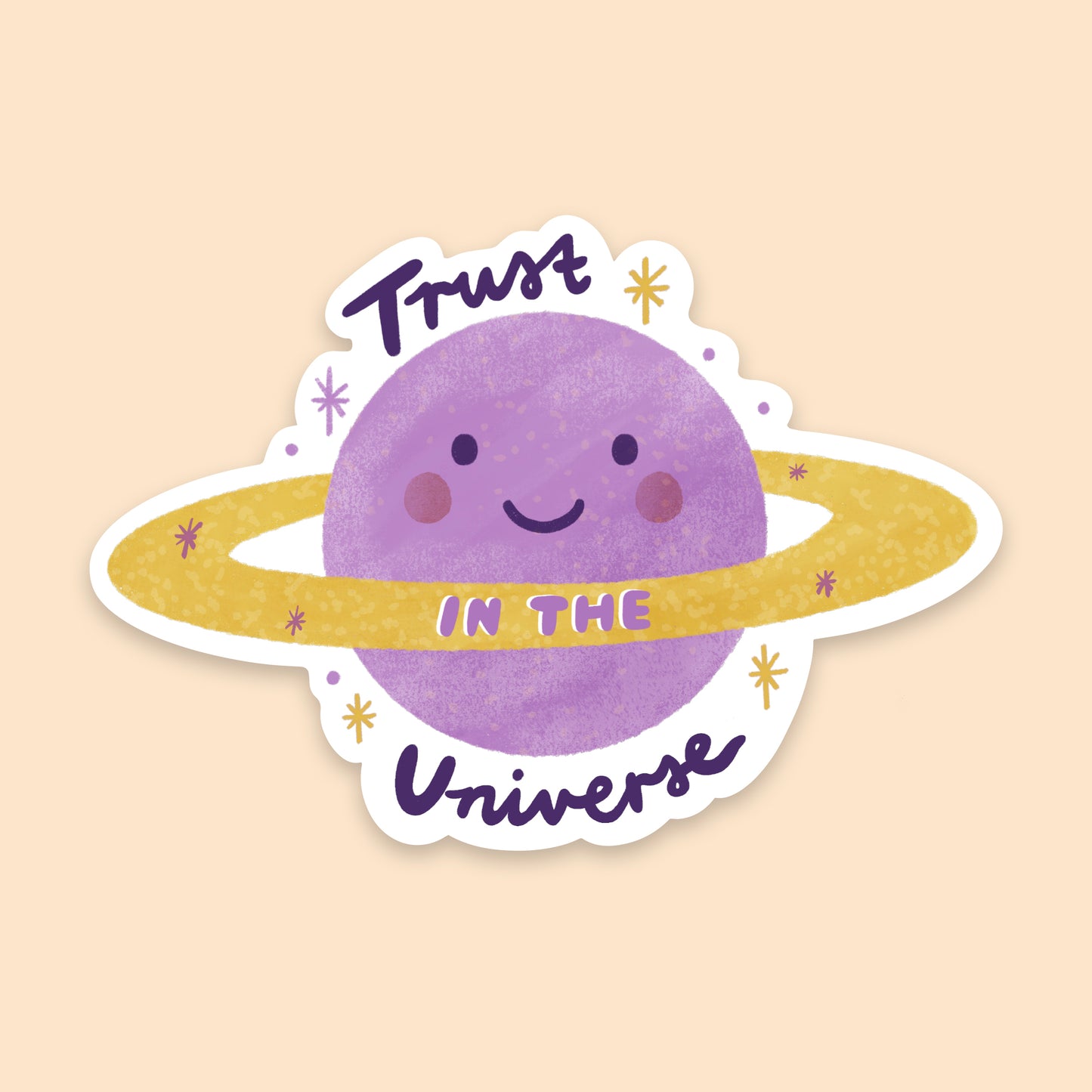 Trust in the Universe Sticker