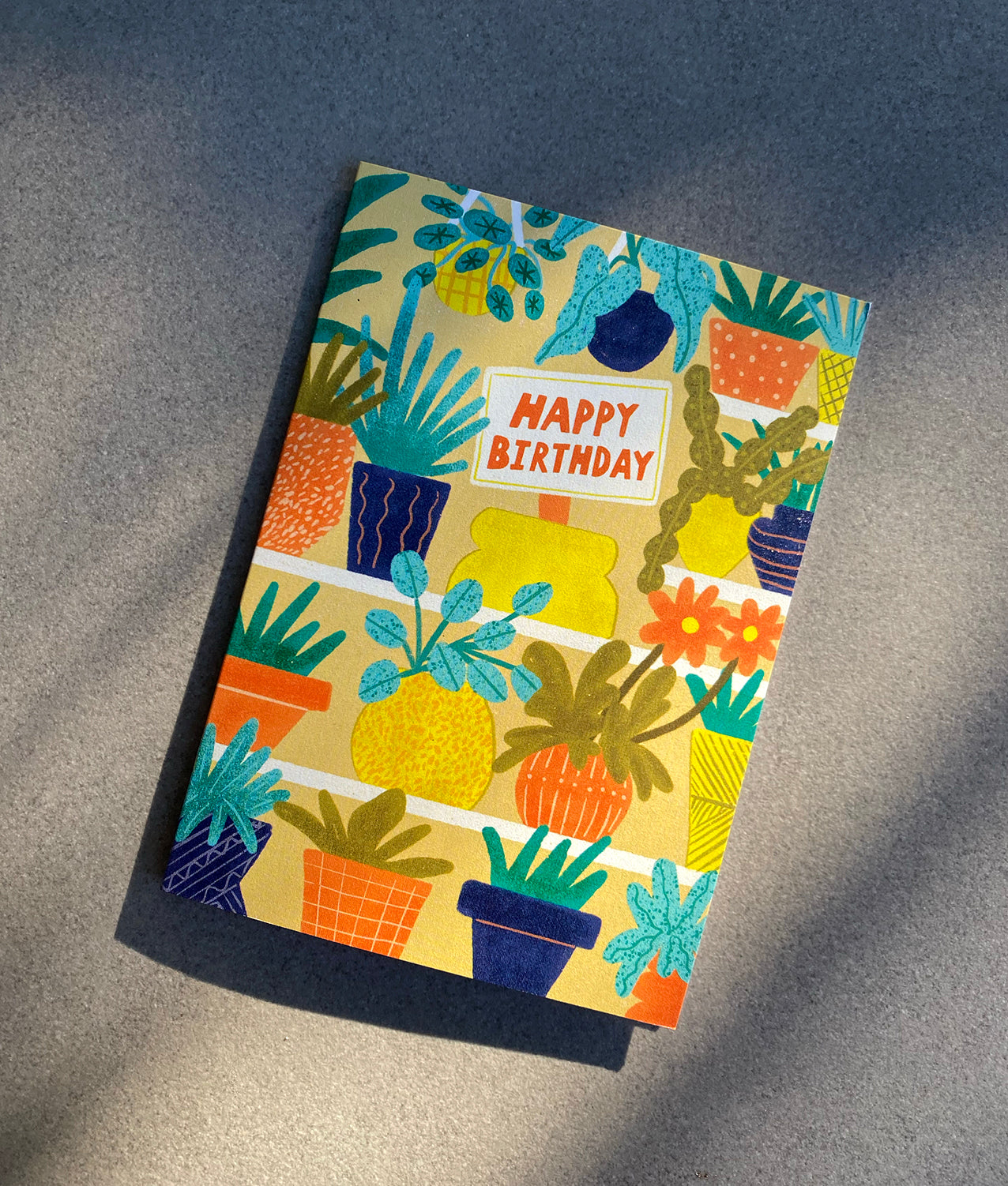 Plant Party - Birthday Card