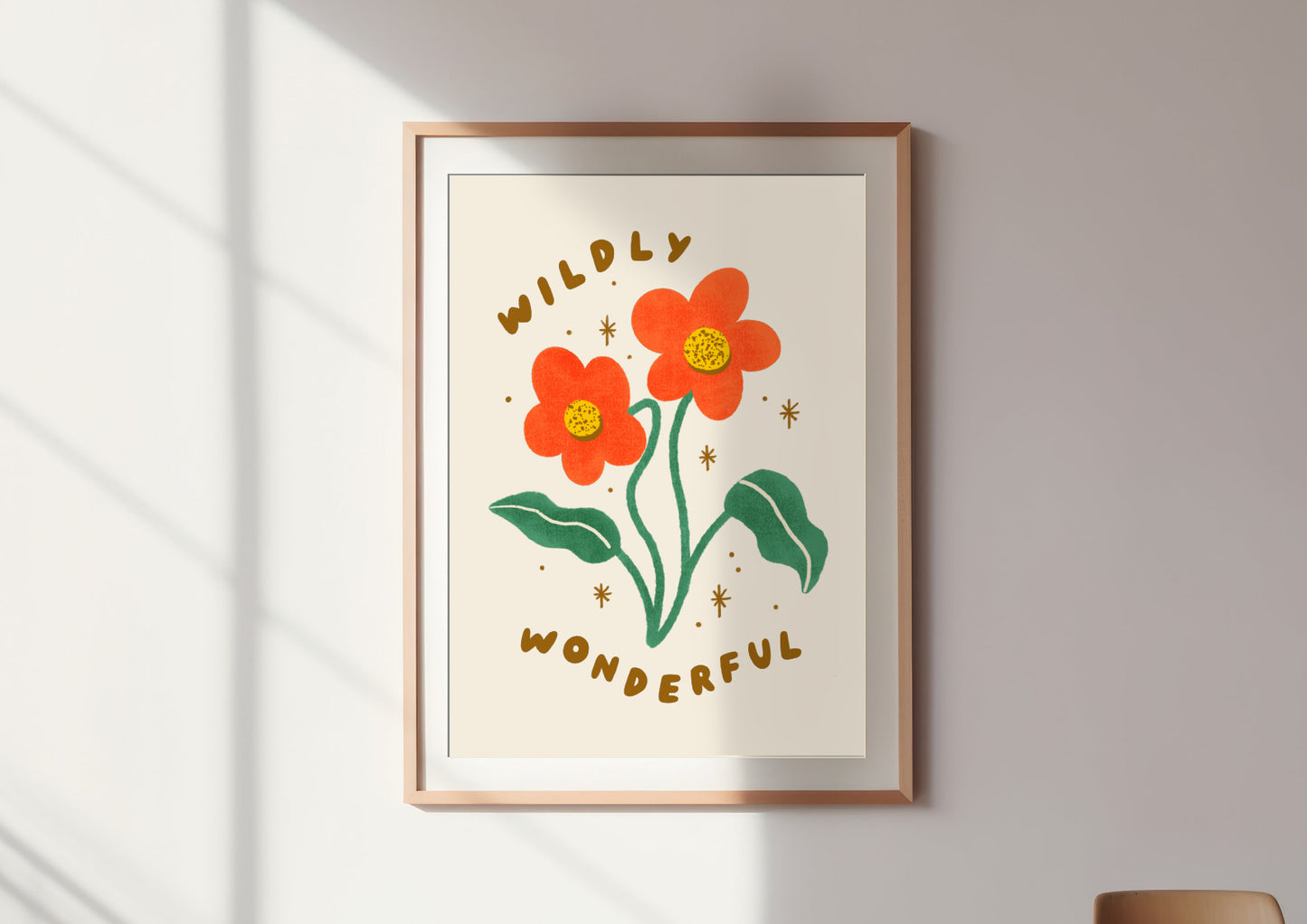 Wildly Wonderful Flower Print