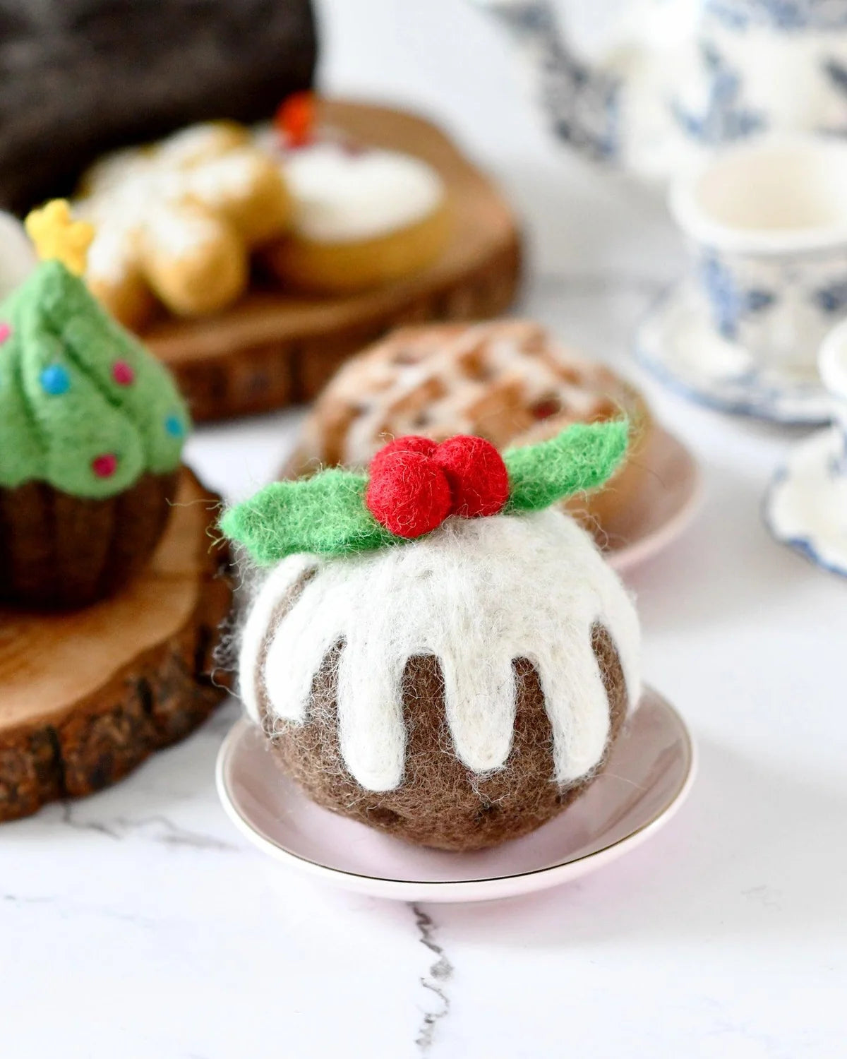 Christmas Pudding Tall - Tara Treasures