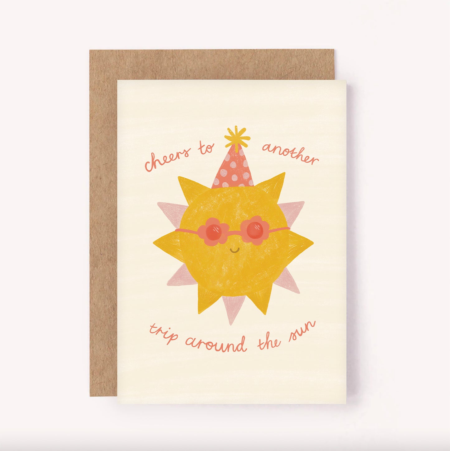 "Another Trip Around the Sun" - Cute Sunshine Birthday Card