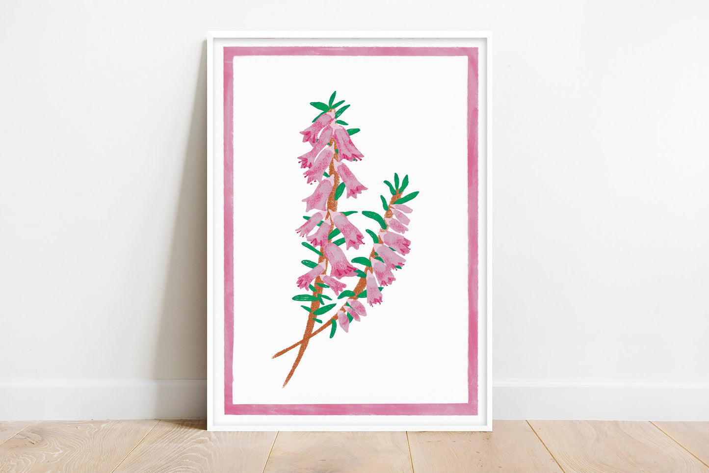 Australian Wild Flower Print - Heath