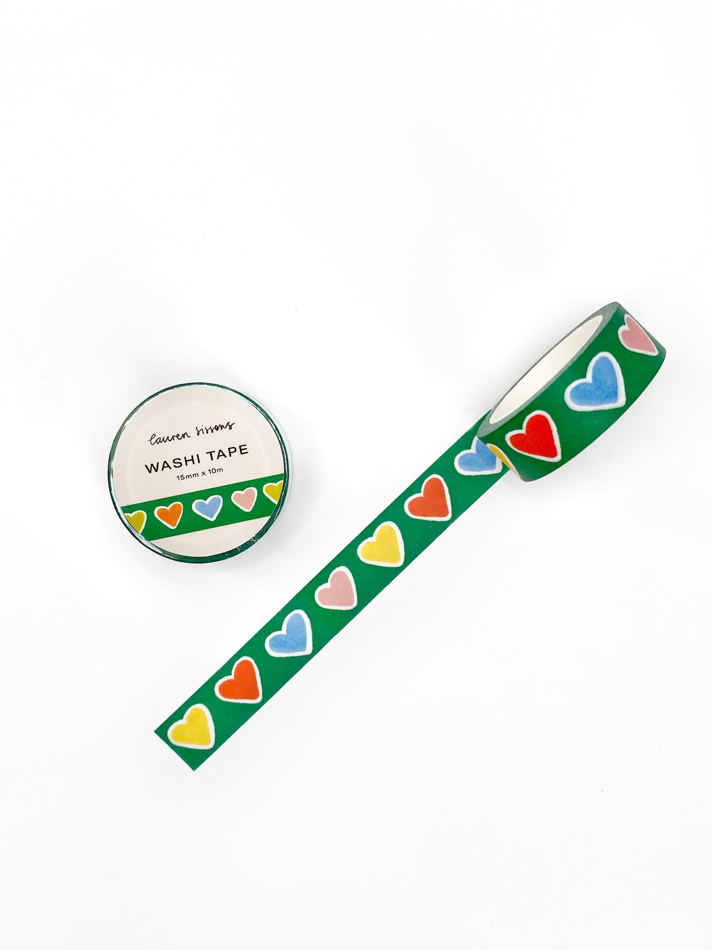 Heart Pattern Washi Tape