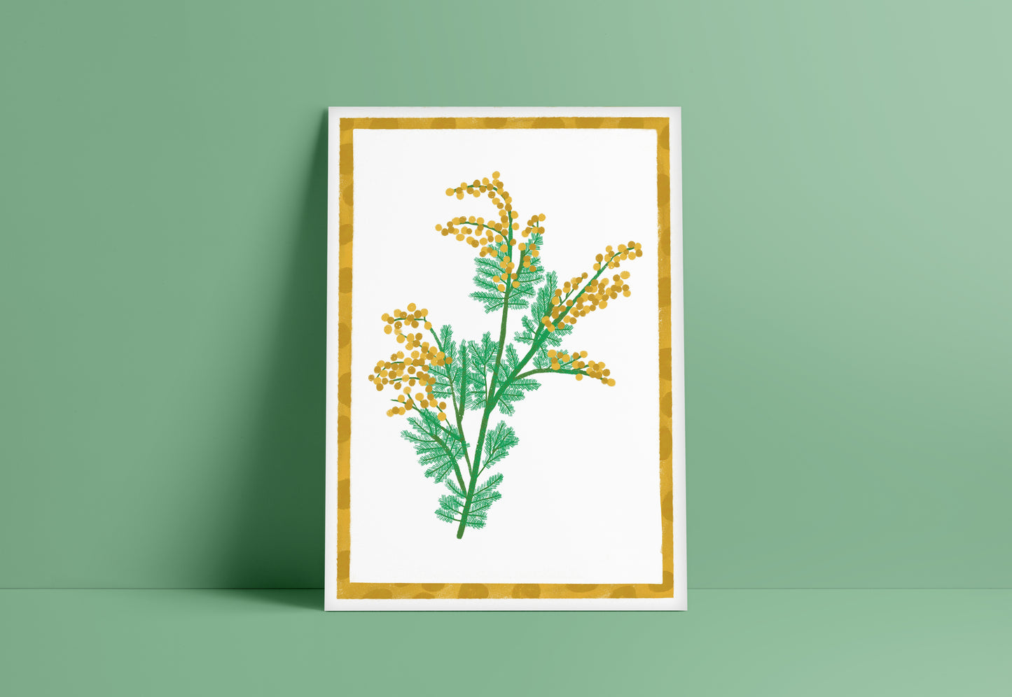 Australian Wildflower Print - Wattle