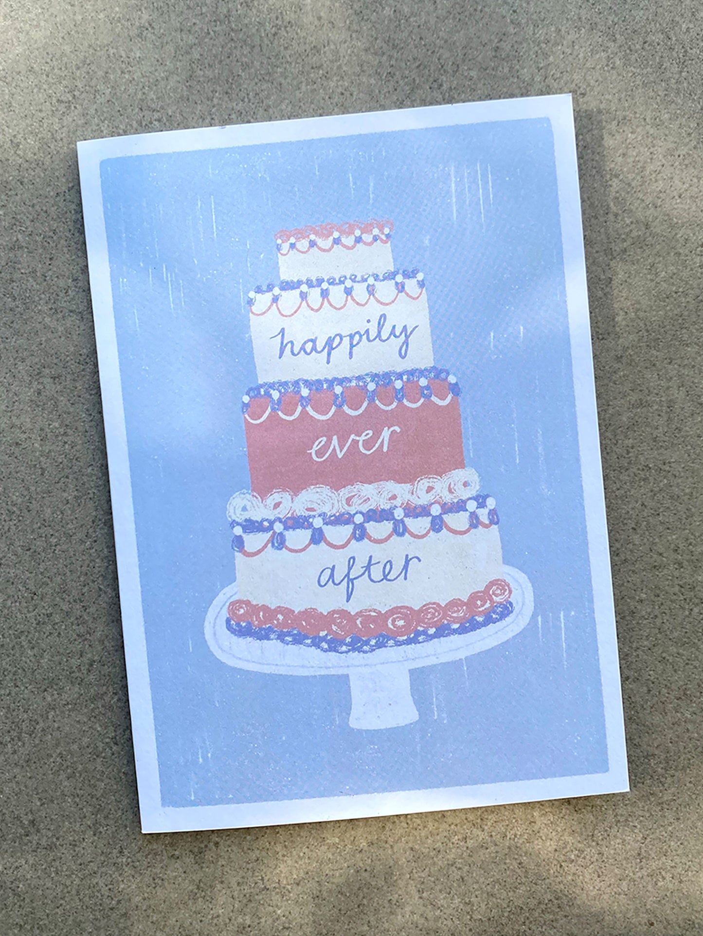 Happily Ever After - Wedding Card