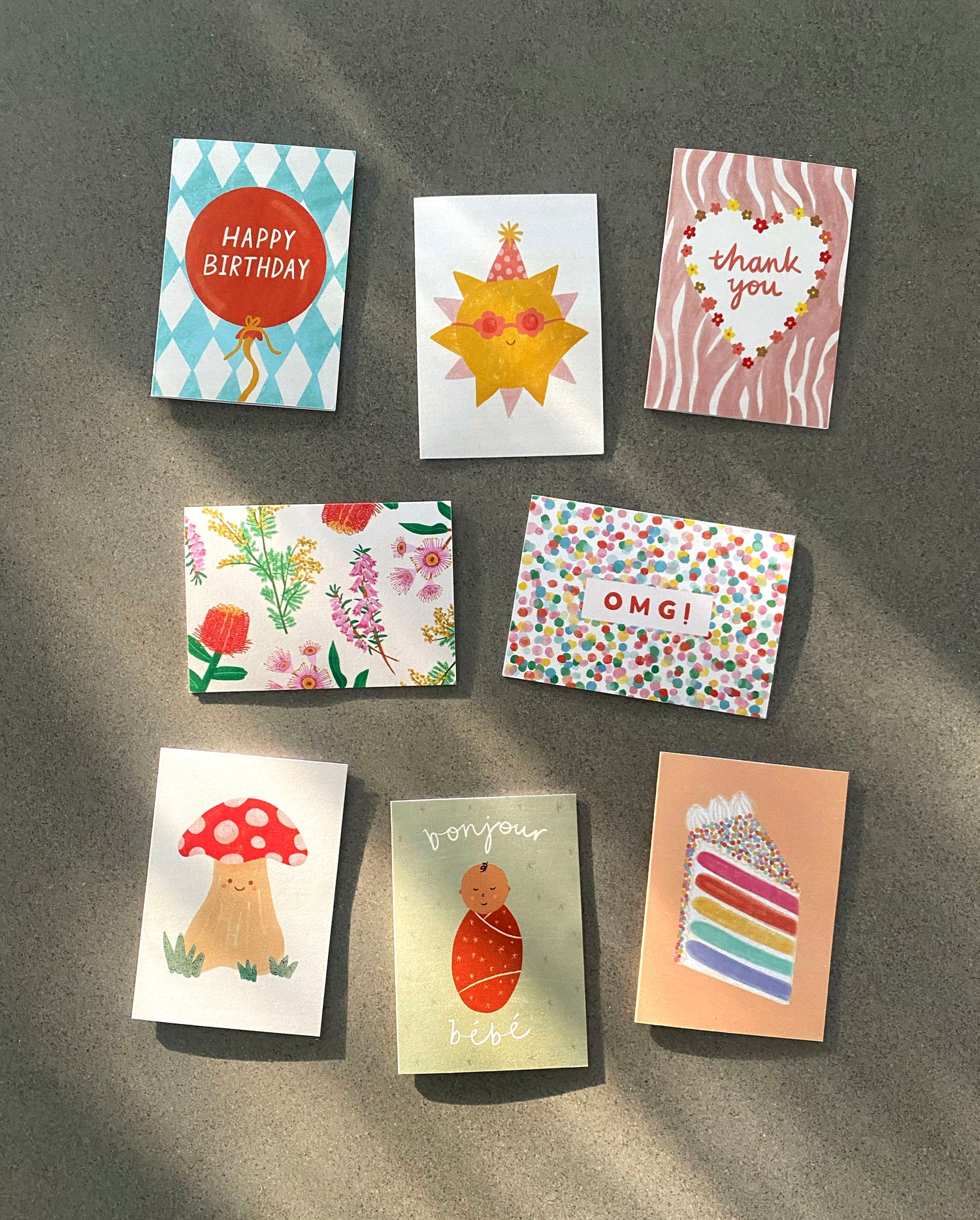 Mini Greeting Cards