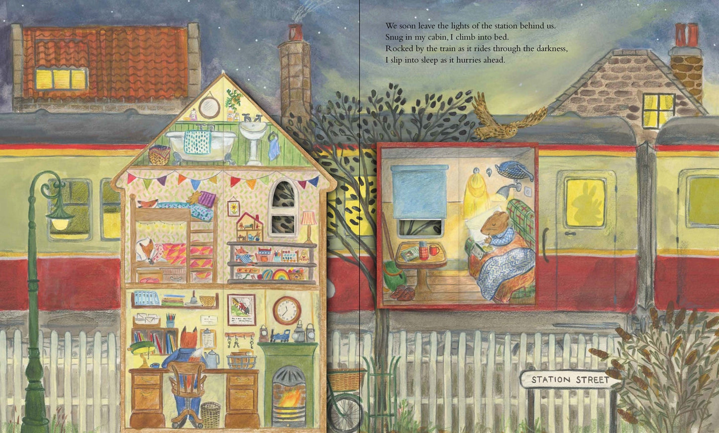 Mouse Goes to the Mountains: A Hike Through Nature - HARDBACK