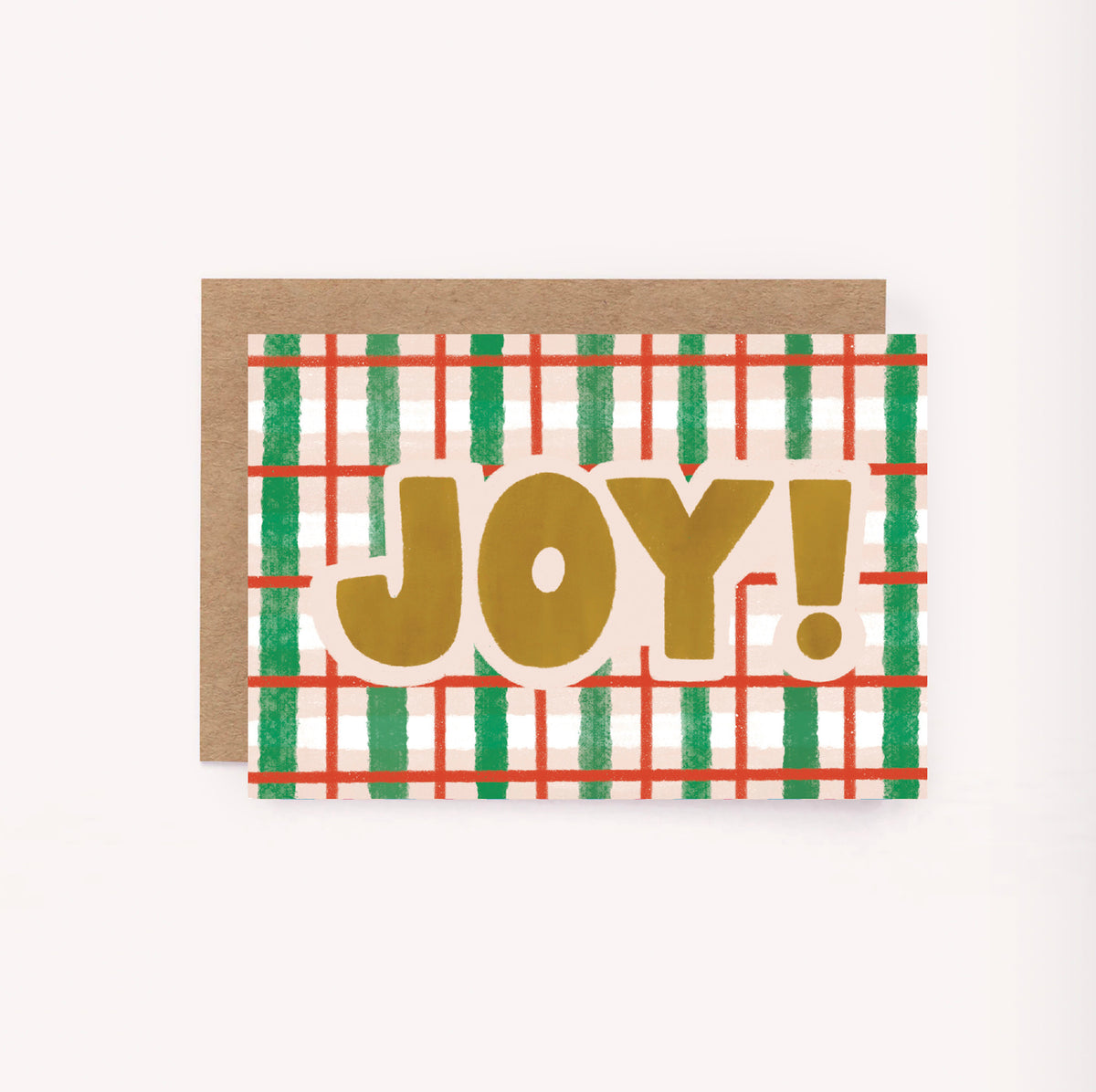 Joy Pattern Mini Christmas Card