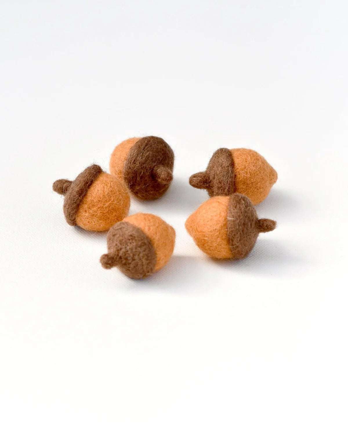 Set of Felt Acorns - Tara Treasures
