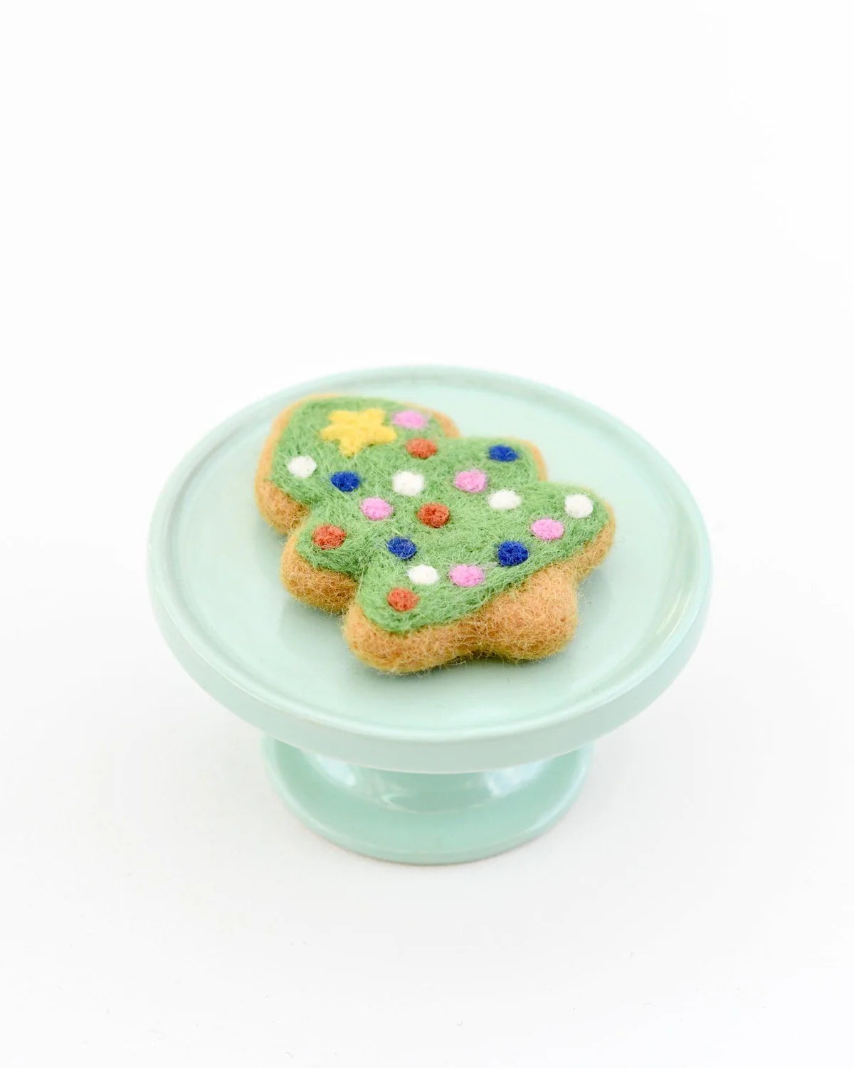 Felt Christmas Tree Cookie - Tara Treasures