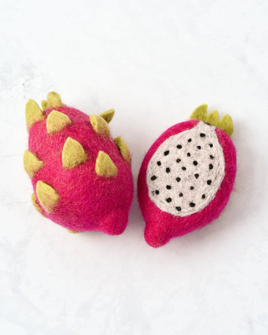 Felt Dragonfruit (Set of 2) - Tara Treasures