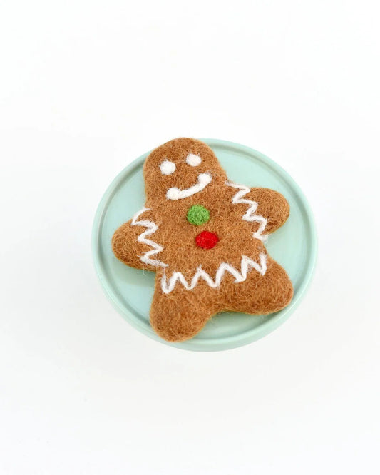 Felt Gingerbread Cookie - Tara Treasures