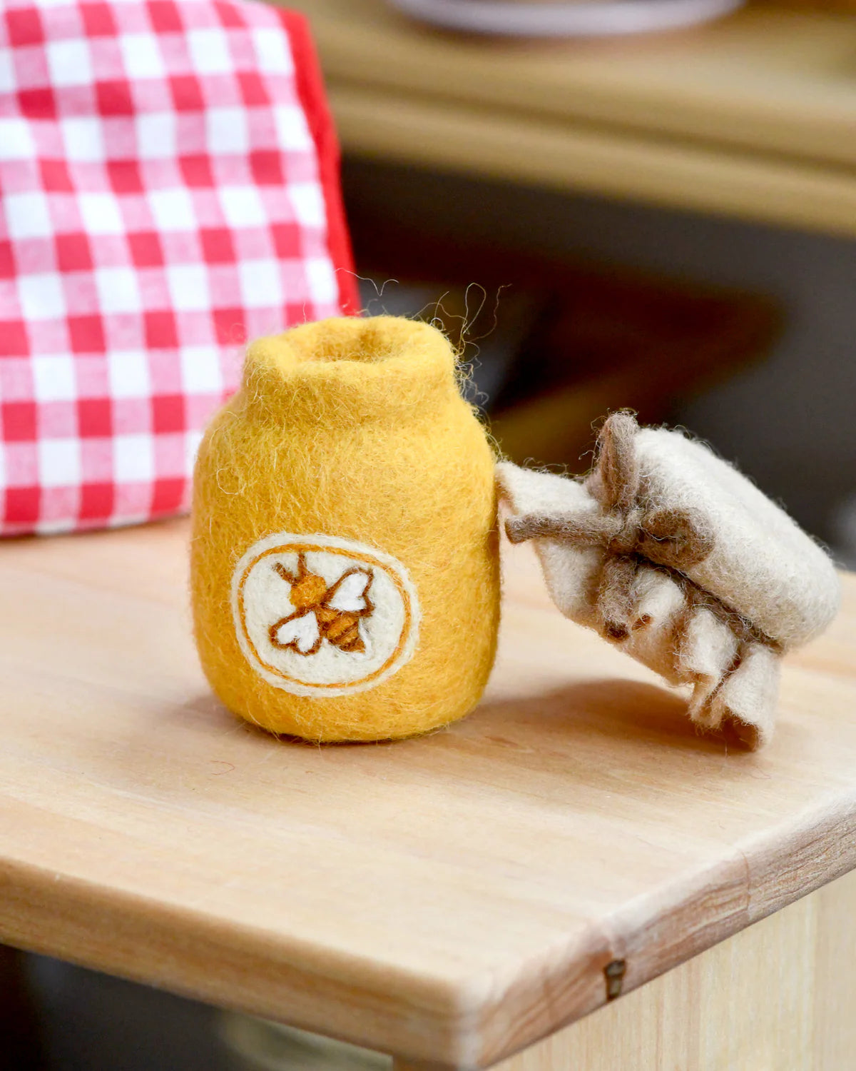 Felt Honey Jar - Tara Treasures