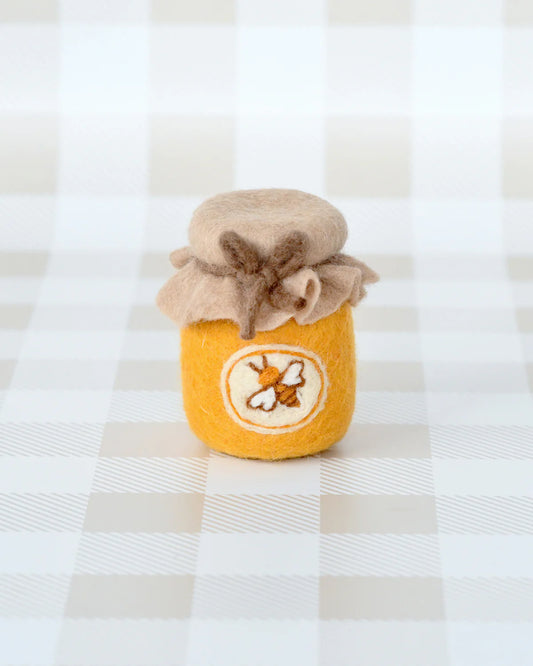 Felt Honey Jar - Tara Treasures