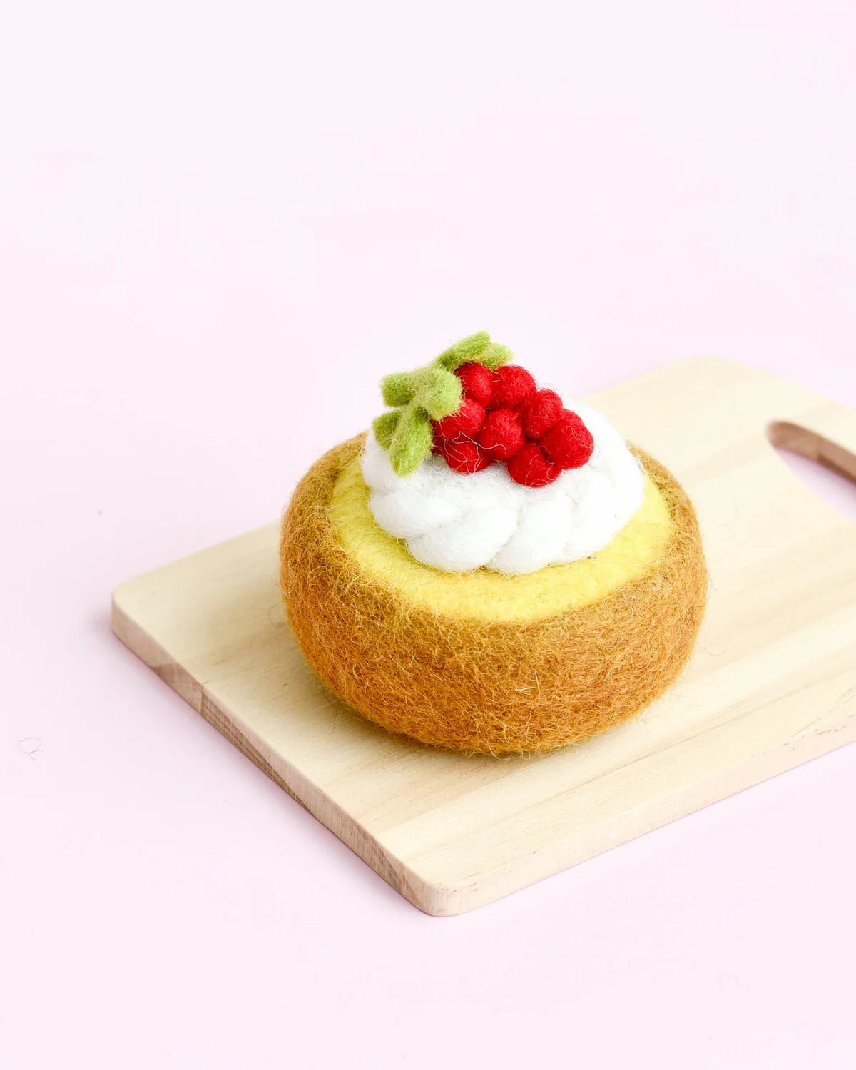 Felt Lemon Meringue Tart - Tara Treasures