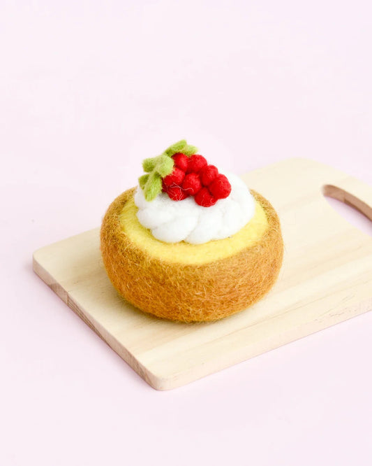 Felt Lemon Meringue Tart - Tara Treasures