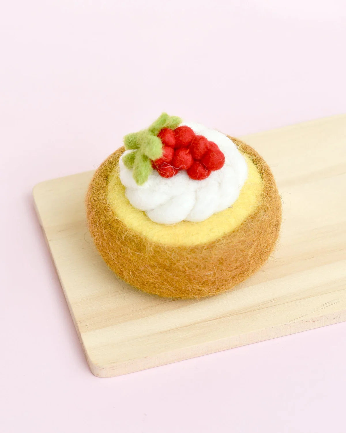 Felt Lemon Meringue Tart - Tara Treasures