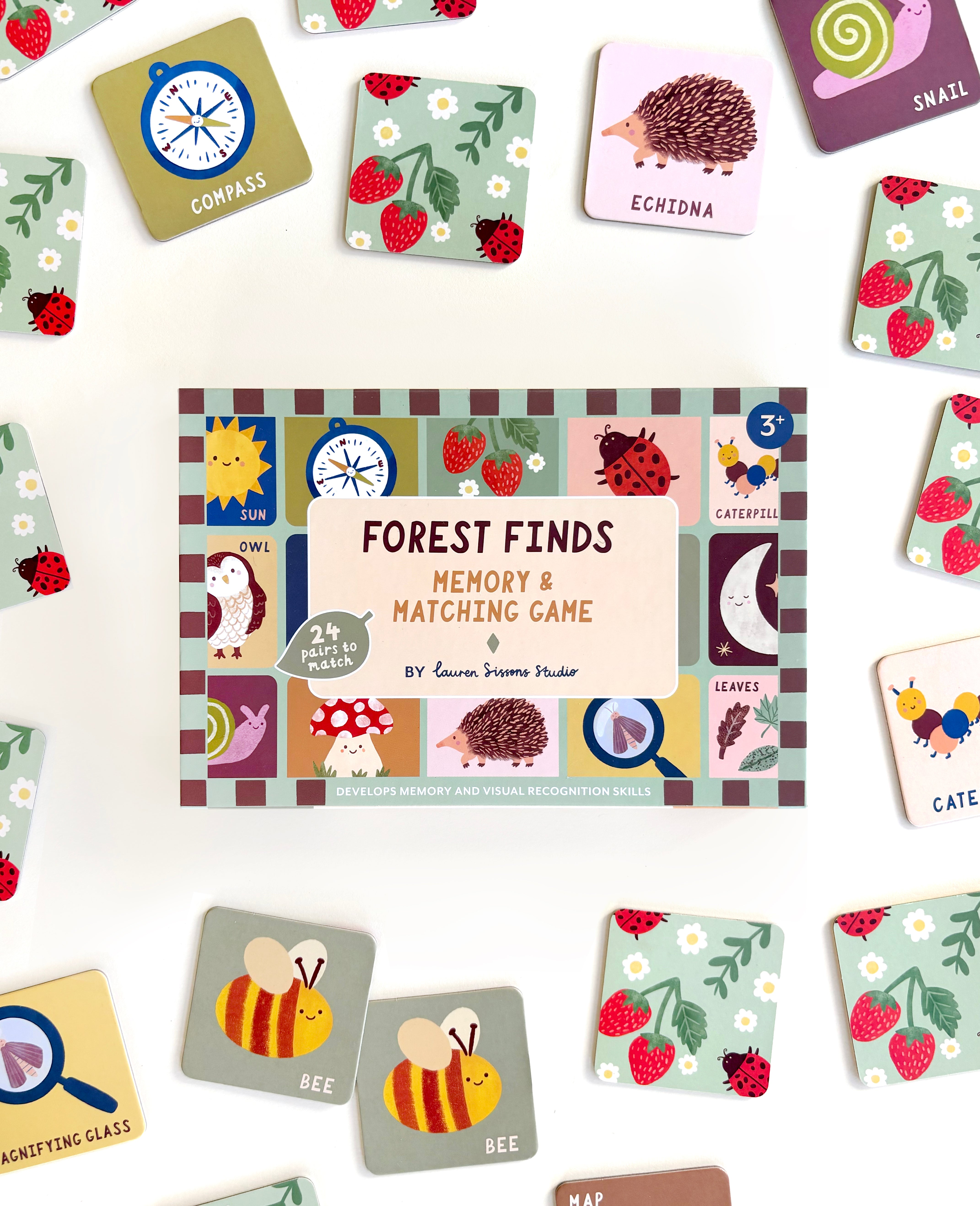 Forest Finds Memory & Matching Game