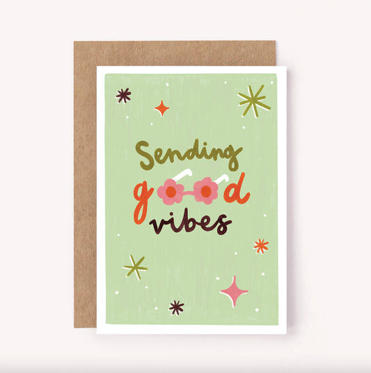 Sending Good Vibes Card